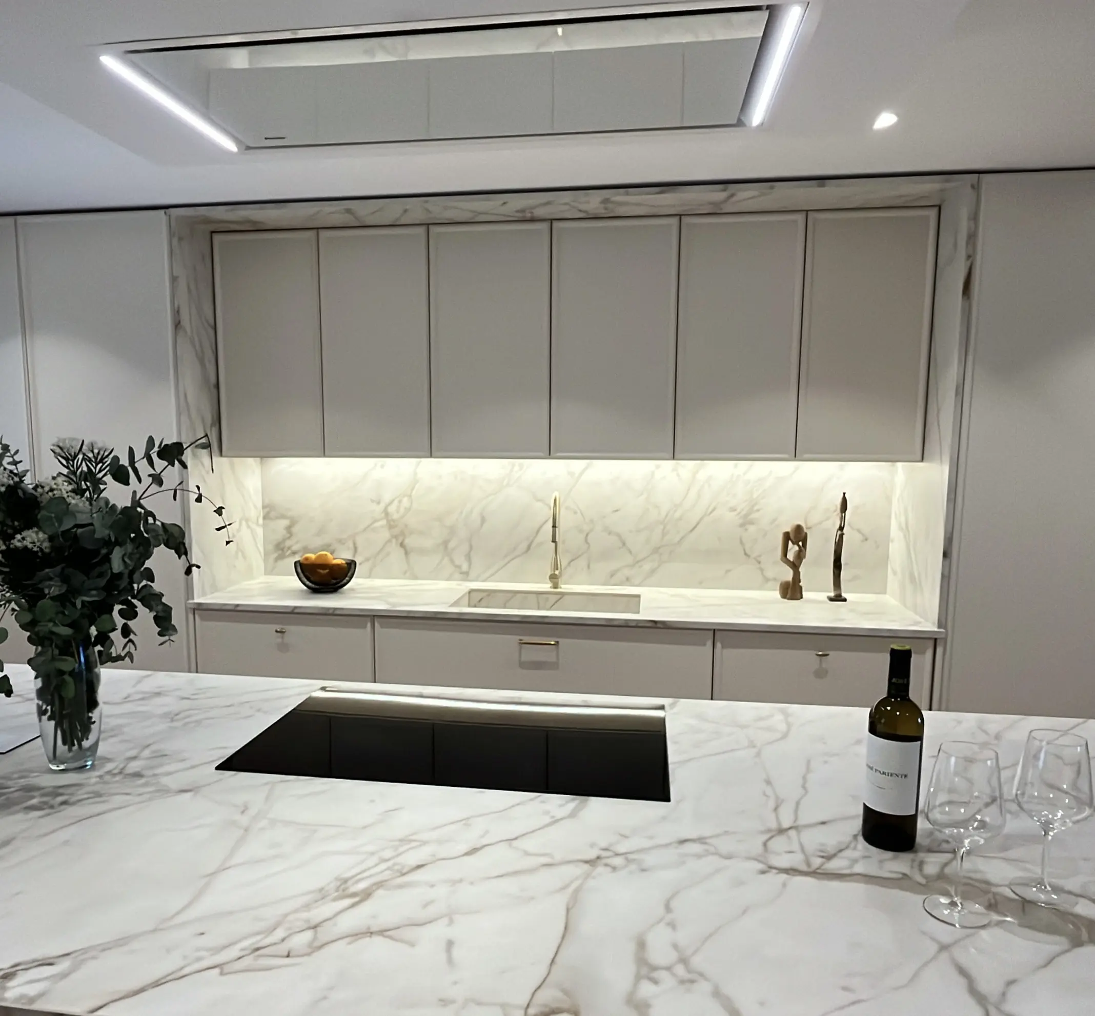 Cocina elegante en Madrid